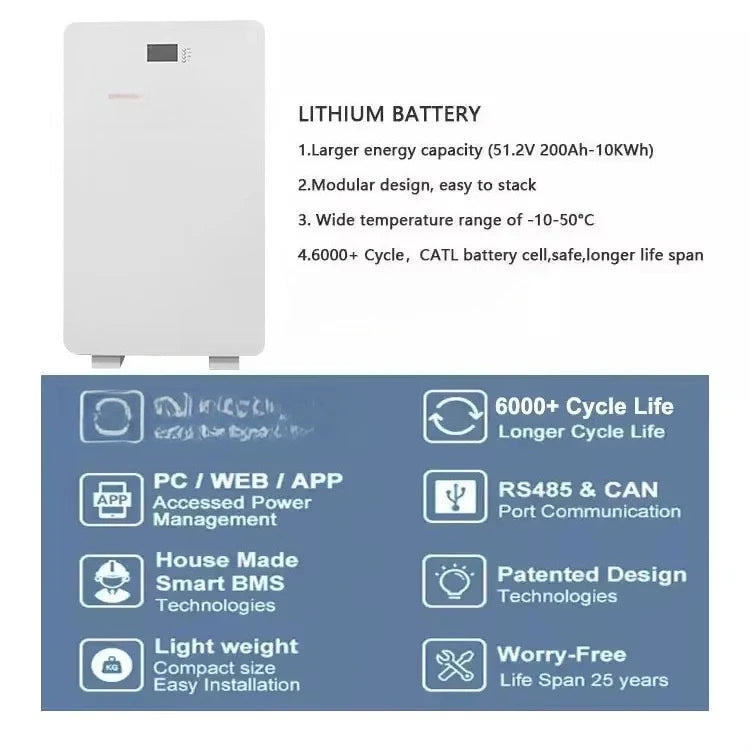 Hybrid-Energiespeicher 3-30kW Off-Grid – Solar-System
