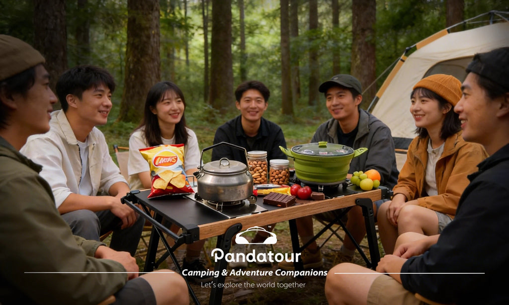 Pandatour Camping Gasherd IGT 0.5UNT – FaltbarOutdoor-Tischofen mit hoher Brennleistung