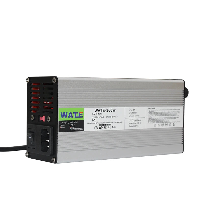 LiFePO4 Batterieladegerät 14,6V 20A – 4S KonfigurationSchnellladegerät für 12,8V / 14,4V Akkus