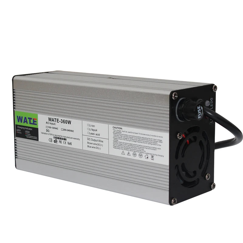 LiFePO4 Batterieladegerät 14,6V 20A – 4S KonfigurationSchnellladegerät für 12,8V / 14,4V Akkus