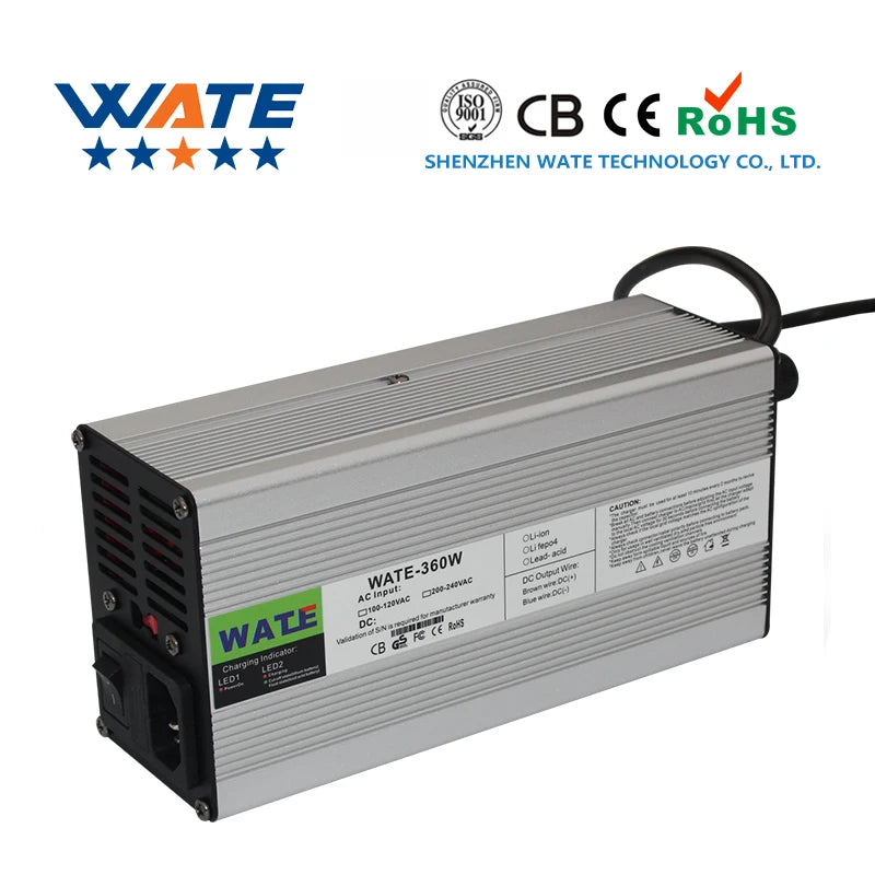 LiFePO4 Batterieladegerät 14,6V 20A – 4S KonfigurationSchnellladegerät für 12,8V / 14,4V Akkus