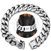 Hunde-Halskette Edelstahl Gold – Cuban Link Design
