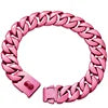 Hunde-Halskette Edelstahl Gold – Cuban Link Design