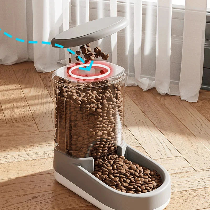 Futterautomat & Wasserspender für Hunde & Katzen