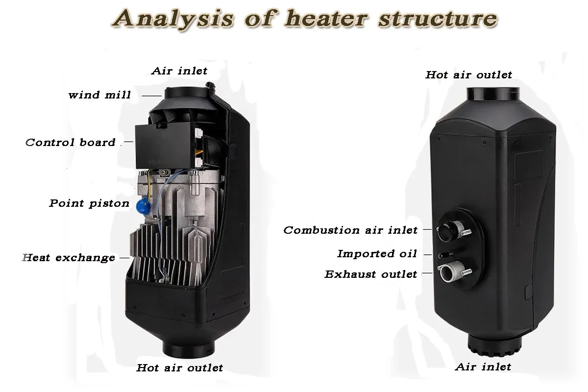 12v 5kw 8kw Truck air diesel Parking Car Heater