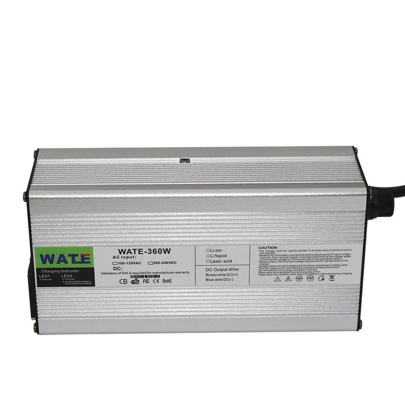 LiFePO4 Batterieladegerät 14,6V 20A – 4S KonfigurationSchnellladegerät für 12,8V / 14,4V Akkus