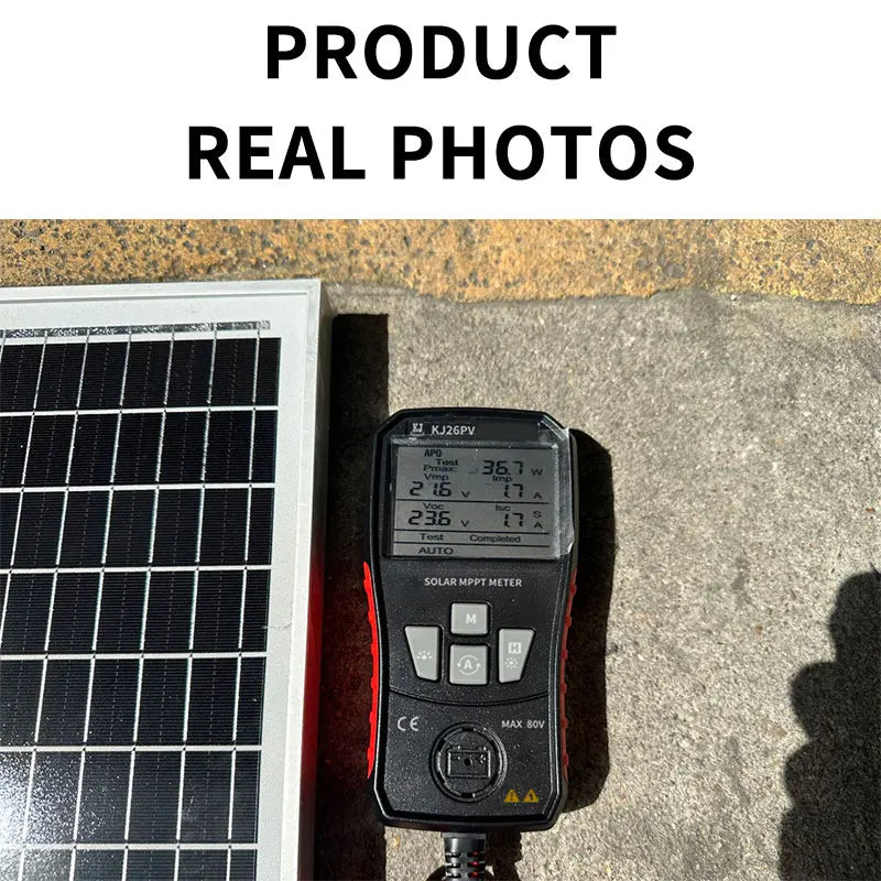 Solartester PV-Panel – MPPT Messung & Power Point-Tracking