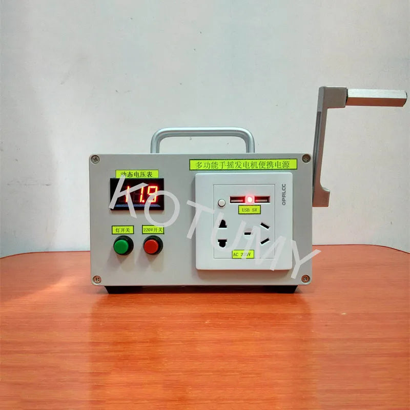 Tragbarer Handgenerator Outdoor - Mobile Stromversorgung