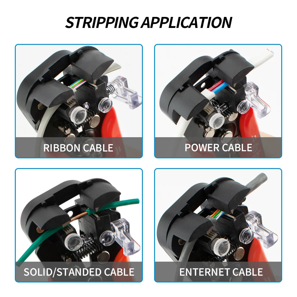 Elektriker Drahtzange – Abisolier-Crimp-Werkzeug automatisch