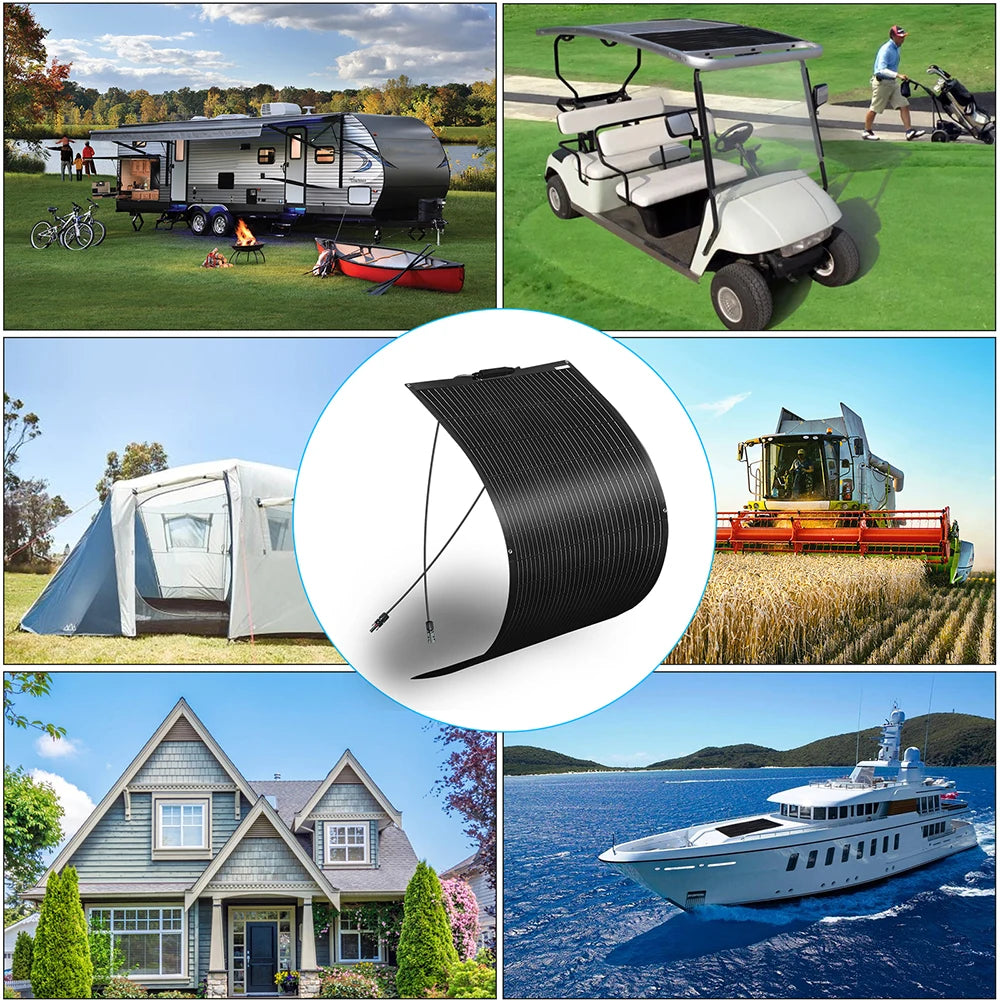 XINPUGUANG Flexibles Solarmodul 120-1200W – Monokristallin