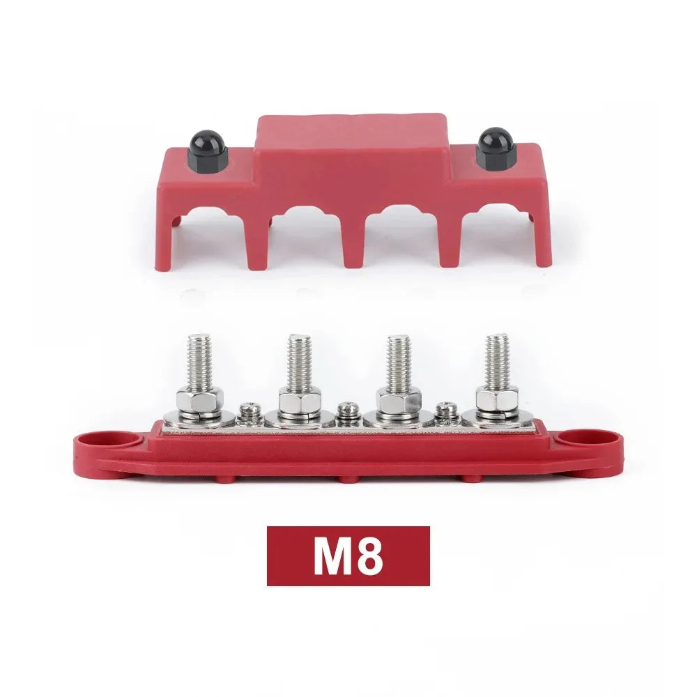 Sammelschienenklemme 250A – 12V/24V/48V M8/M10