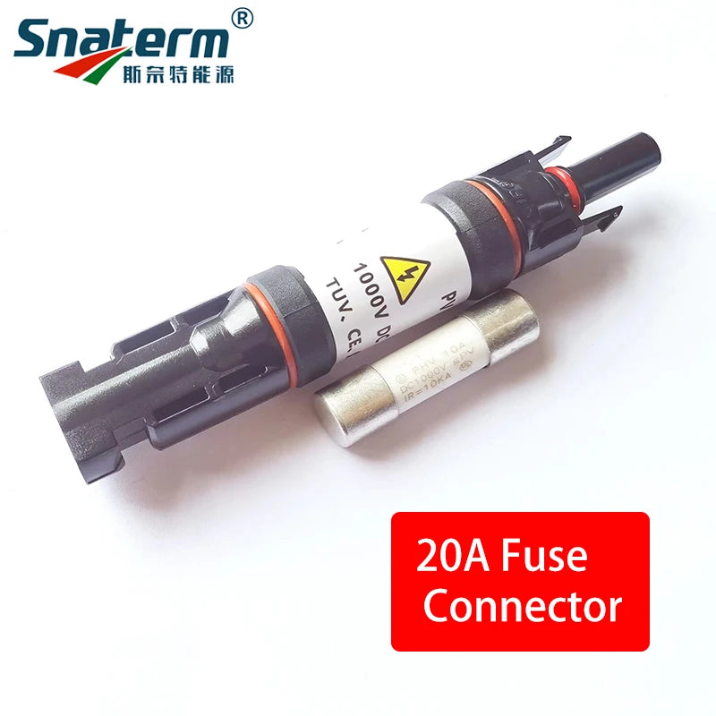 DC-Solar-Sicherungsstecker 1000VDC – 10-30A TÜV