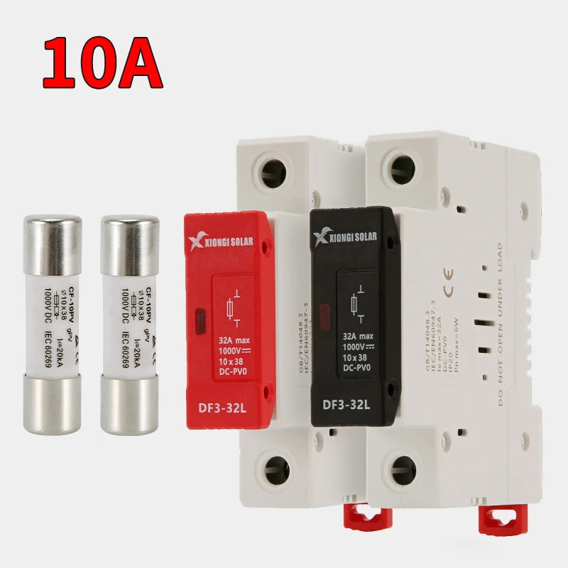 Solar-DC-Sicherungen 1000V PV – 10-32A Photovoltaik