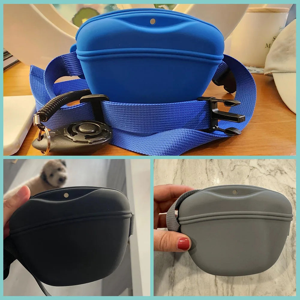 Silikon Leckerli-Tasche tragbar – für Hundetraining
