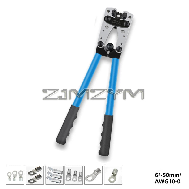 Crimpzange 6-50mm² – Kabel-Crimpwerkzeug tragbar