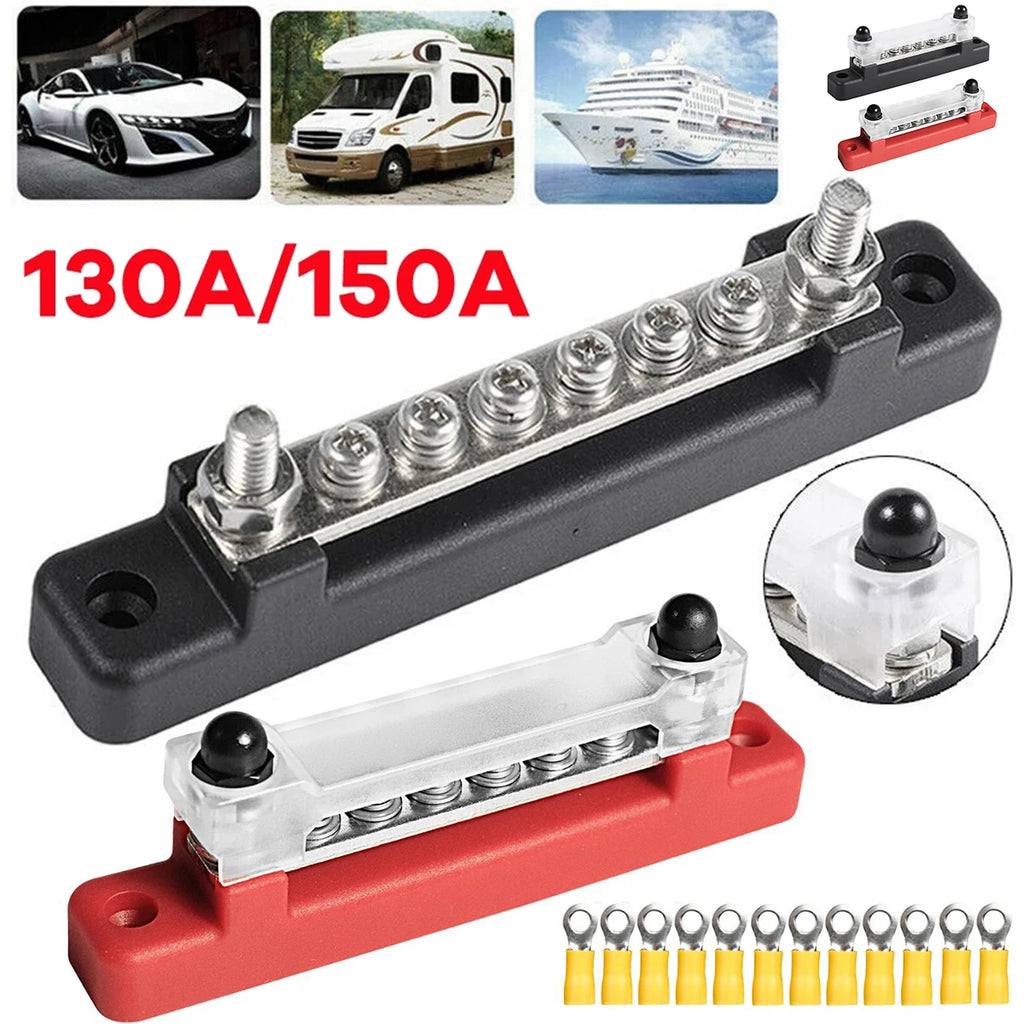 Sammelschiene 6-Wege – Stromverteiler Auto Marine