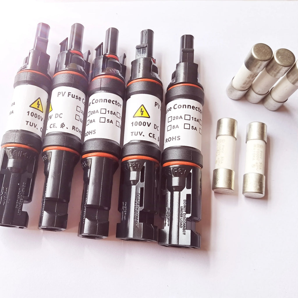 DC-Solar-Sicherungsstecker 1000VDC – 10-30A TÜV