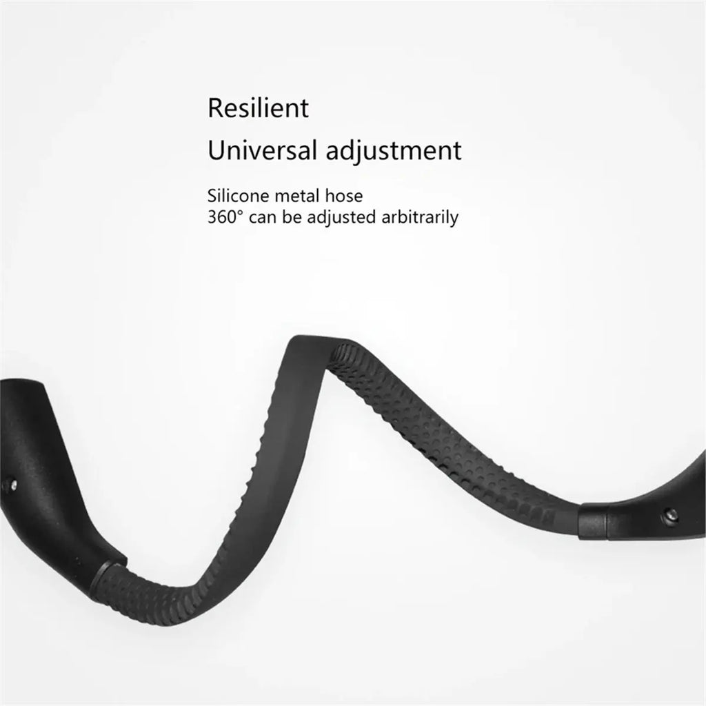 BaoBao LED-Halslicht USB wiederaufladbar – 3 FarbenStufenlos dimmbar, Buchlicht, Leselampe & Arbeitslampe