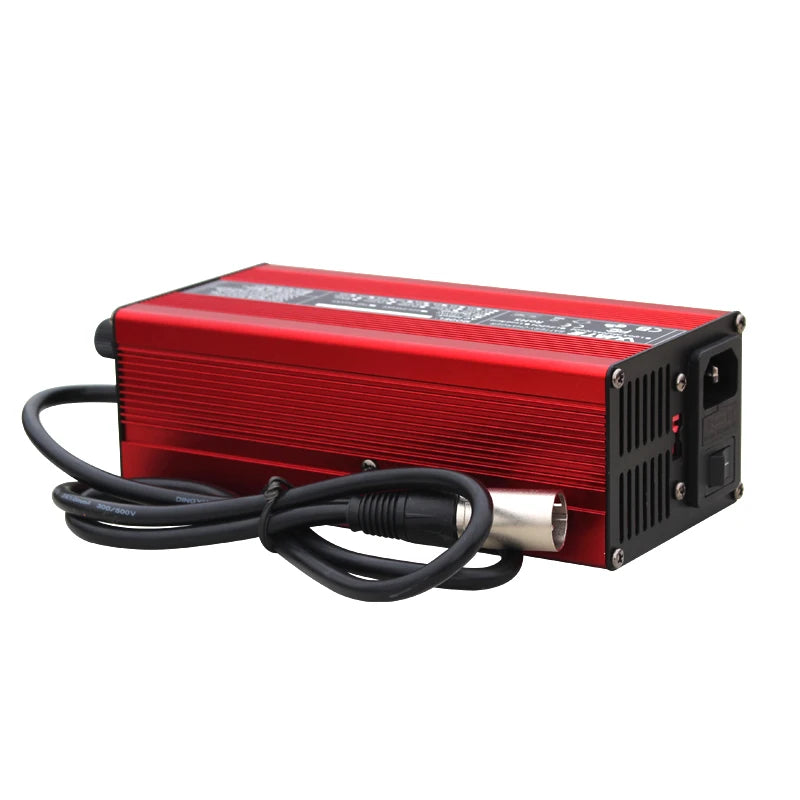 LiFePO4 Batterieladegerät 54,75V 8A – 15S 48VSchnellladegerät für Eisenphosphat-Akkus