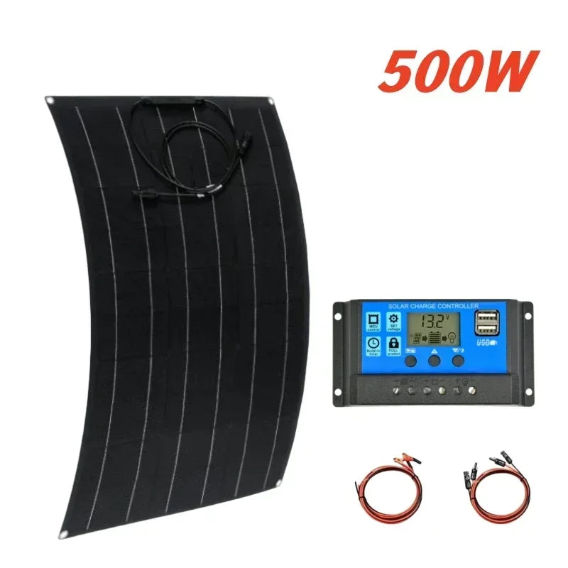 Solarpanel Kit 500-2000W – 18V/36V RV Ladegerät