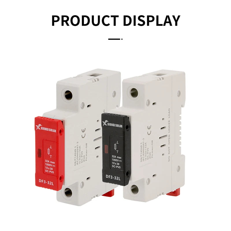 Solar-DC-Sicherungen 1000V PV – 10-32A Photovoltaik
