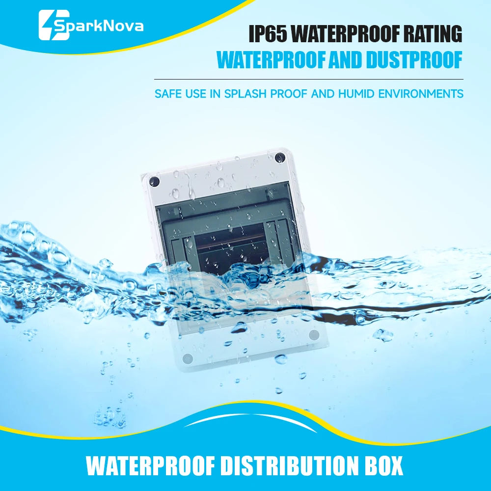 Verteilerkasten IP65 wasserdicht – 2-24 Wege ABS