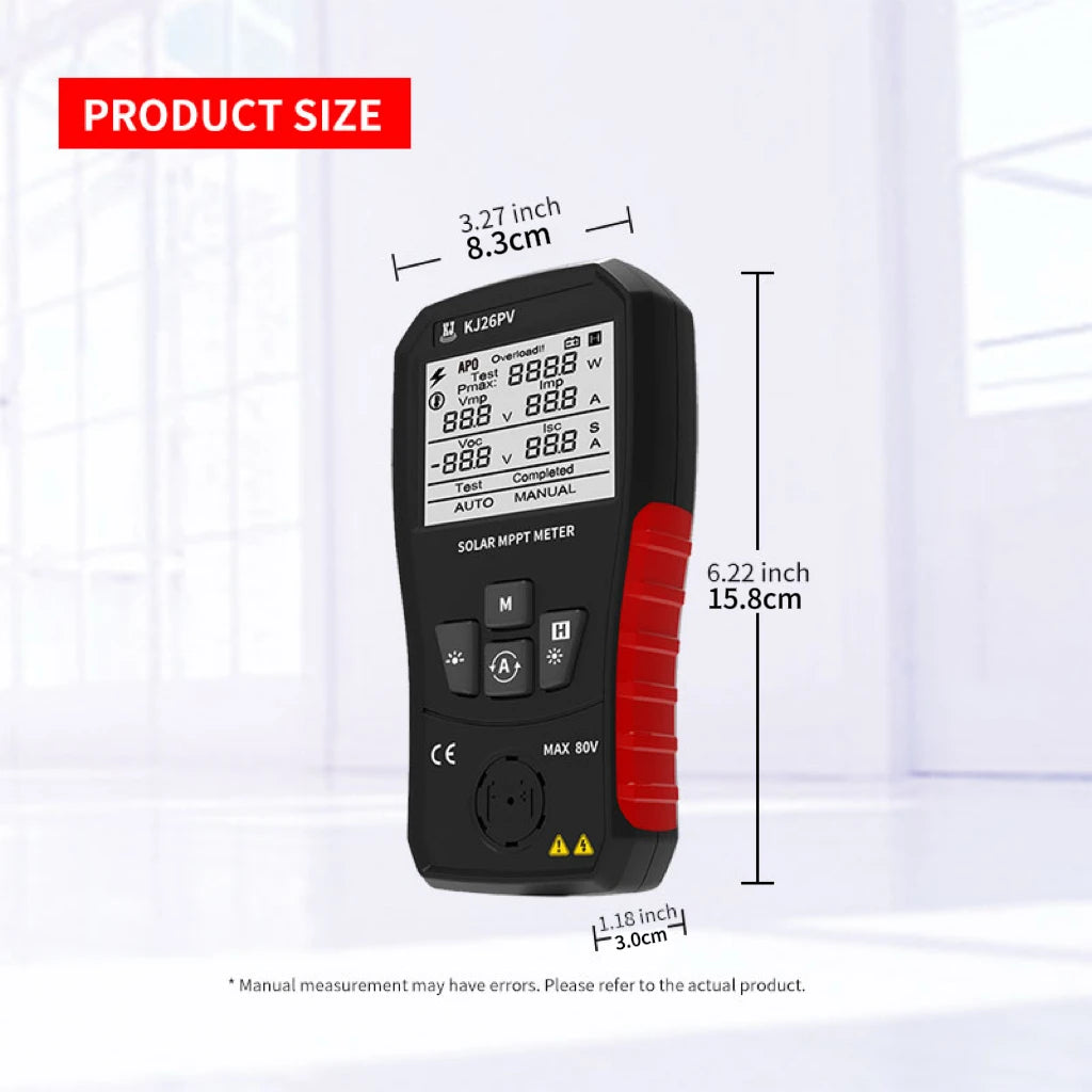 Solartester PV-Panel – MPPT Messung & Power Point-Tracking