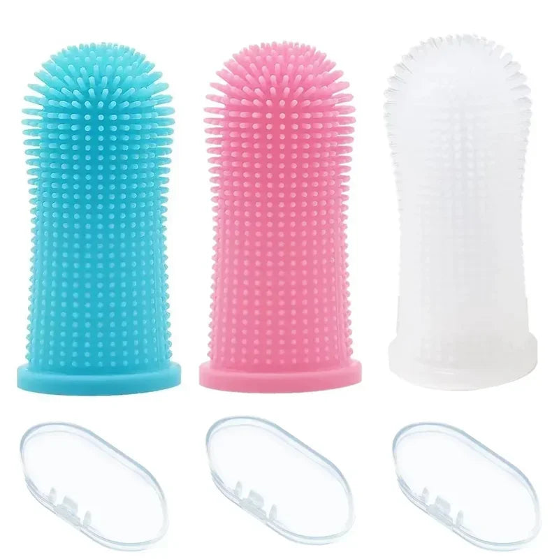 Fingerzahnbürste für Hunde & Katzen – 3er Set