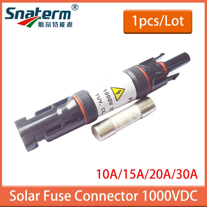 DC-Solar-Sicherungsstecker 1000VDC – 10-30A TÜV