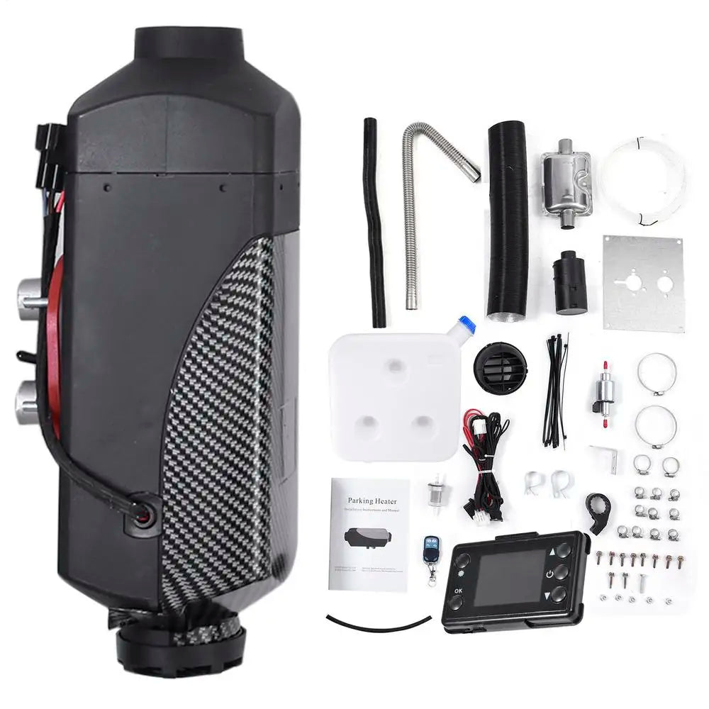 12V /24V Auto Heizung 2KW Air Diesel Heizung Parkplatz Heizung W/Fernbedienung für RV, wohnmobil Anhänger, Lkw, Boote