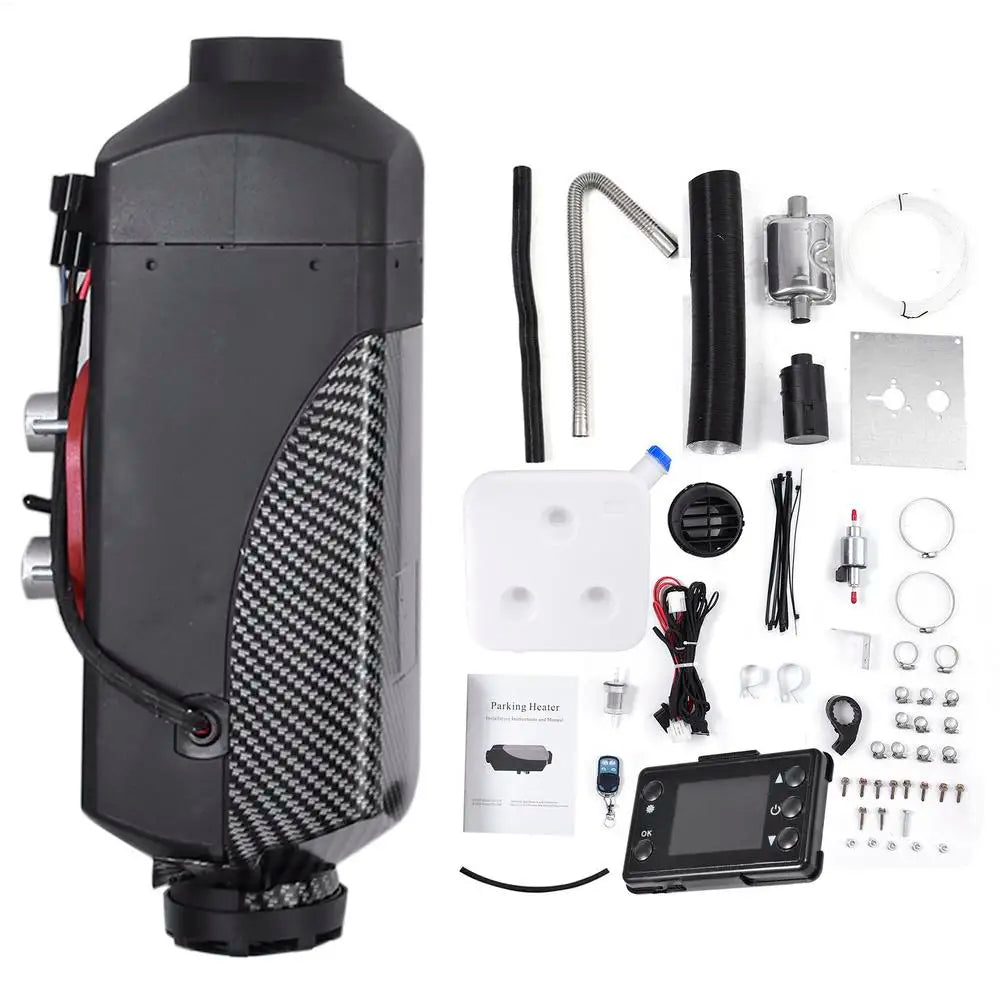 12V /24V Auto Heizung 2KW Air Diesel Heizung Parkplatz Heizung W/Fernbedienung für RV, wohnmobil Anhänger, Lkw, Boote