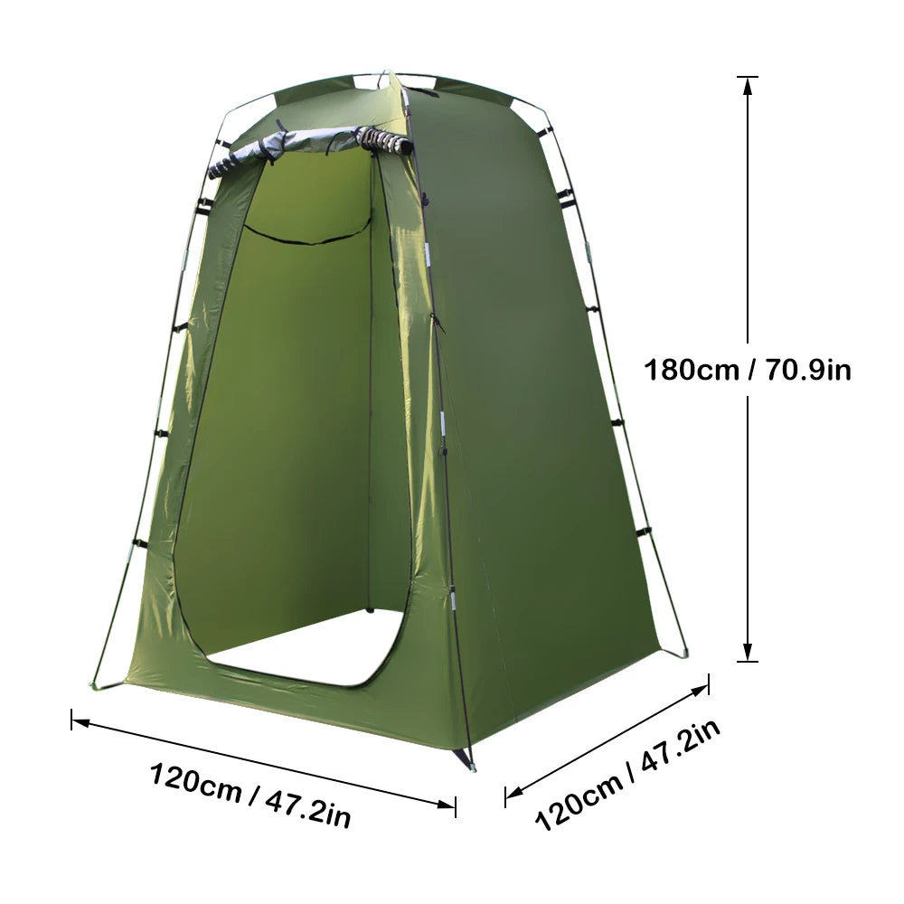 Camping Duschzelt 1,8m - Sichtschutz & Umkleide
