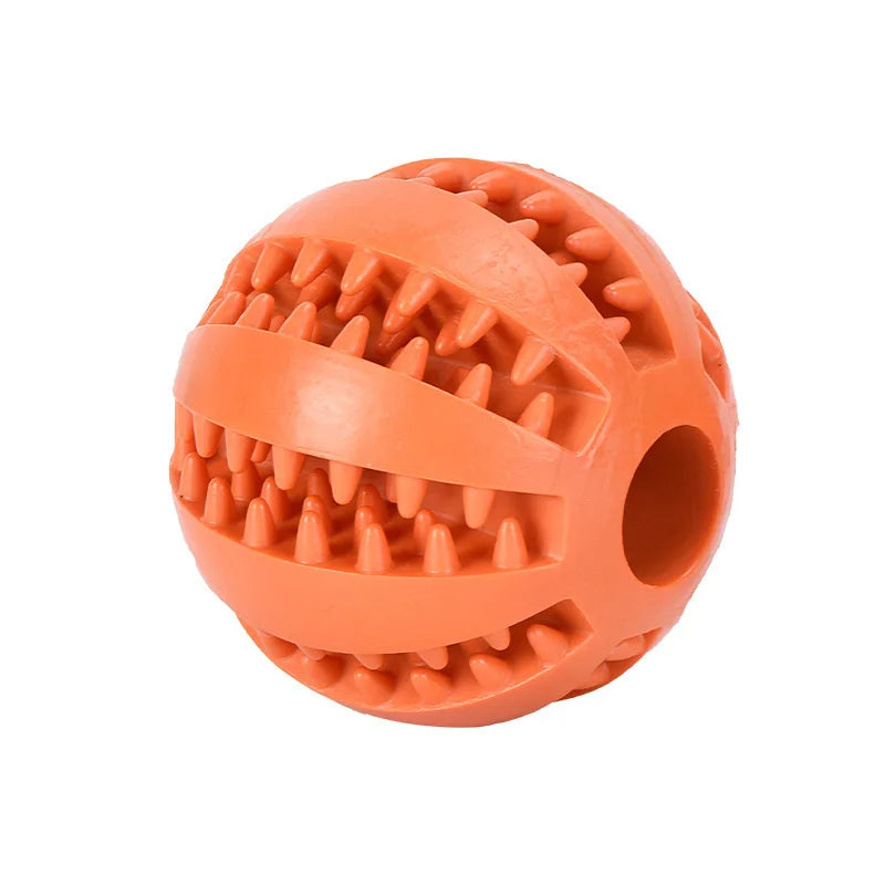 Hunde-Spielzeugball Gummi – Zahnreinigung & Leckerli