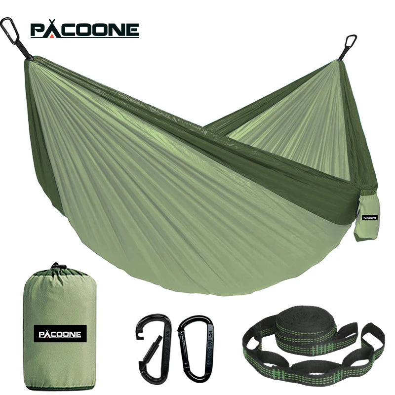 Camping Hängematte Einzel/Doppel - Tragbar für Outdoor