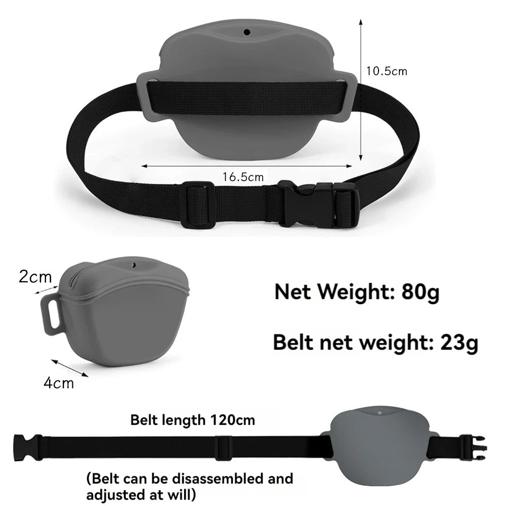 Silikon Leckerli-Tasche tragbar – für Hundetraining