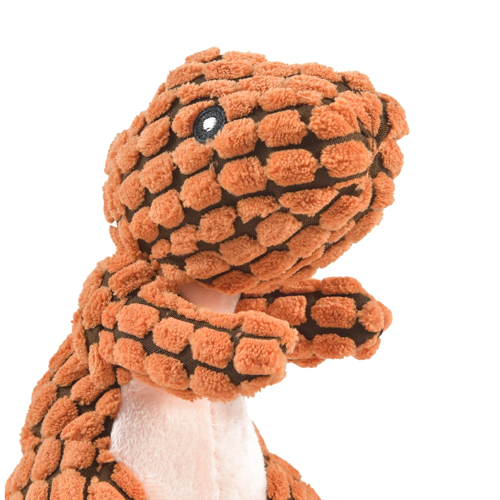 Plüsch-Dinosaurier Hundespielzeug – interaktiv