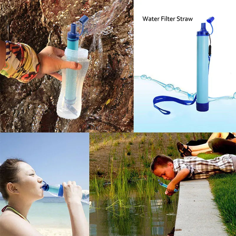 Outdoor-Wasserfilter tragbar – Camping Wasserreiniger