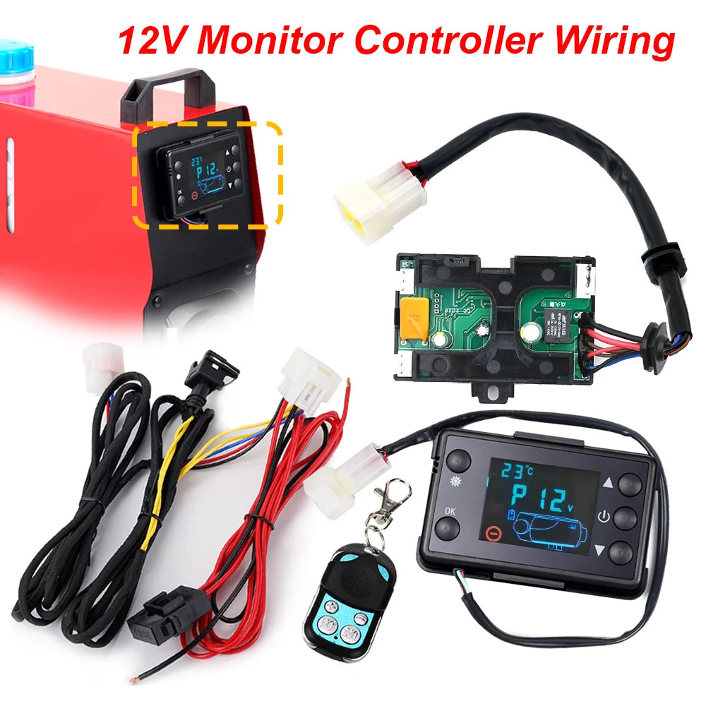 Air Diesel Heizung LCD Display Schalter Control Controller Board Motherboard Mainboard Fernbedienung 12V Für Eberspacher Webasto Diesels