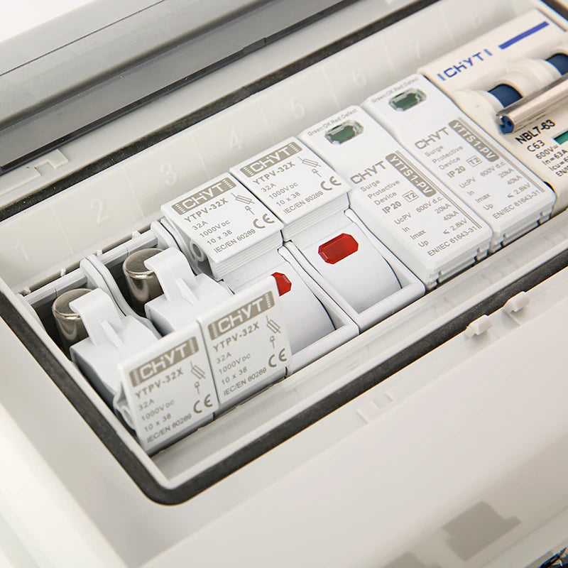 Solar PV Combiner Box DC600V – 2 in 1 out IP65