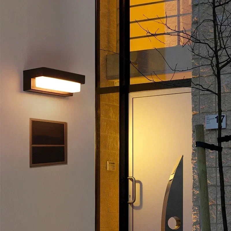 Solar LED Außenleuchte dreifarbig - Garten & Balkon