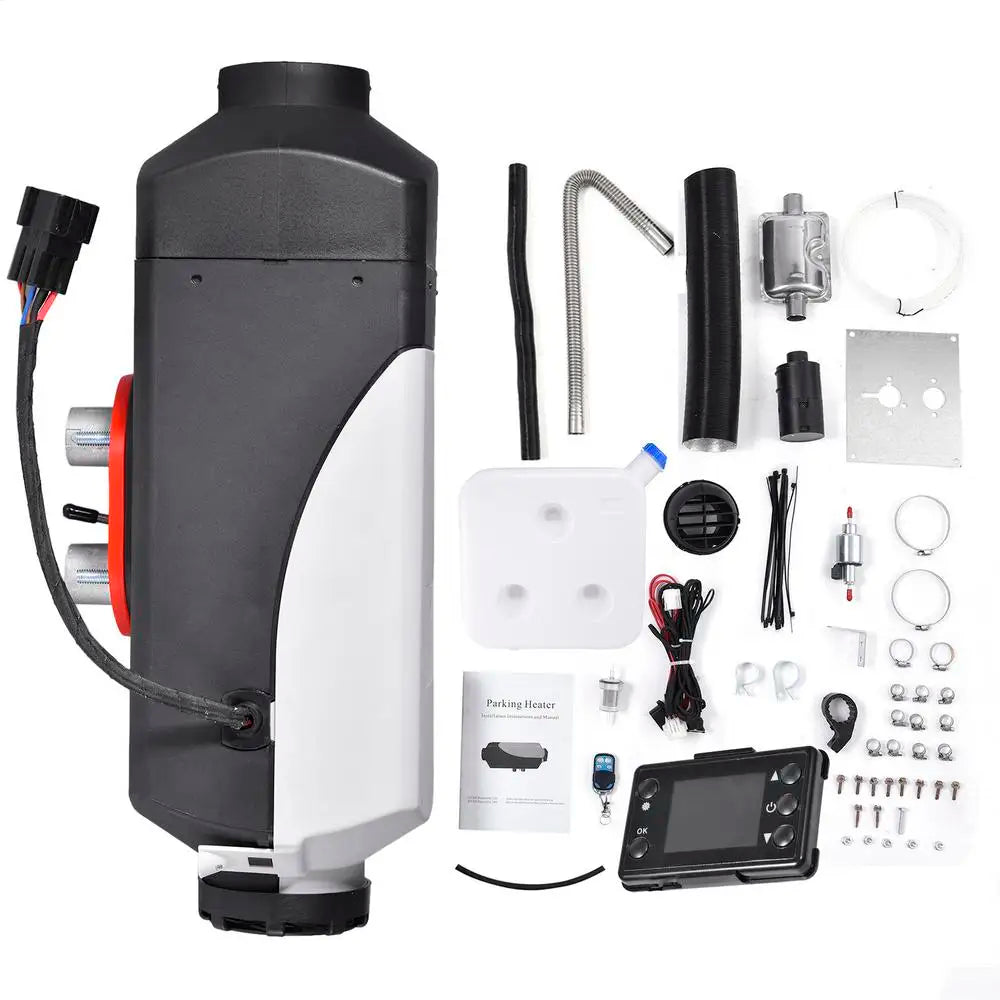 12V /24V Auto Heizung 2KW Air Diesel Heizung Parkplatz Heizung W/Fernbedienung für RV, wohnmobil Anhänger, Lkw, Boote