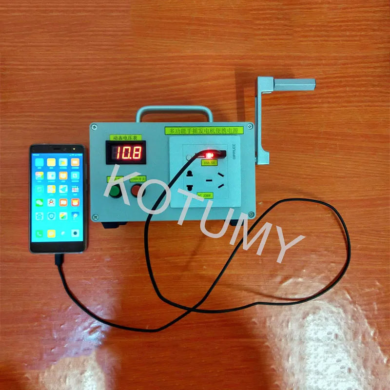Tragbarer Handgenerator Outdoor - Mobile Stromversorgung
