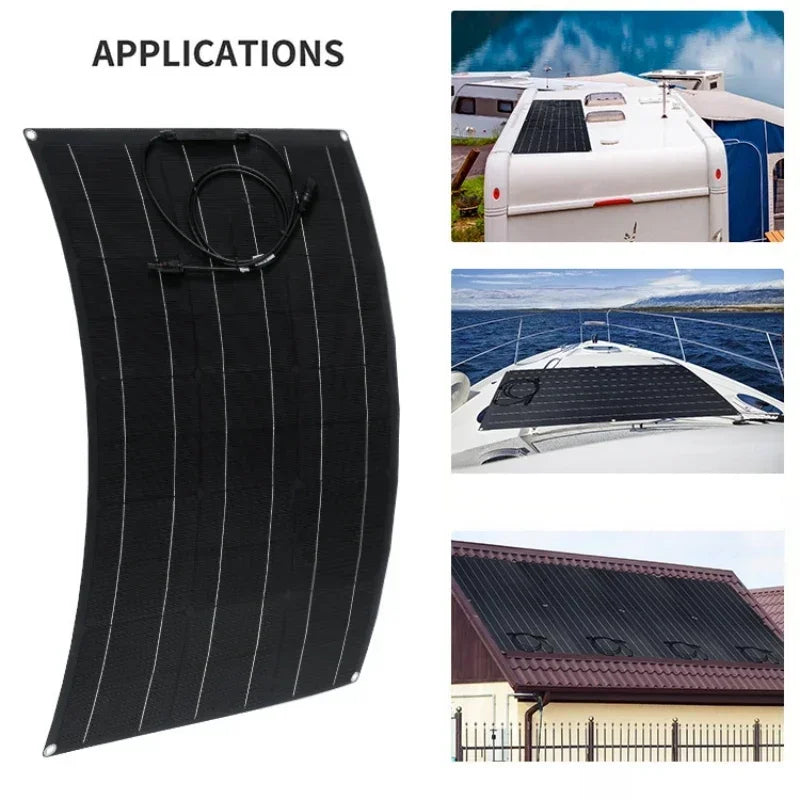Solarpanel Kit 500-2000W – 18V/36V RV Ladegerät