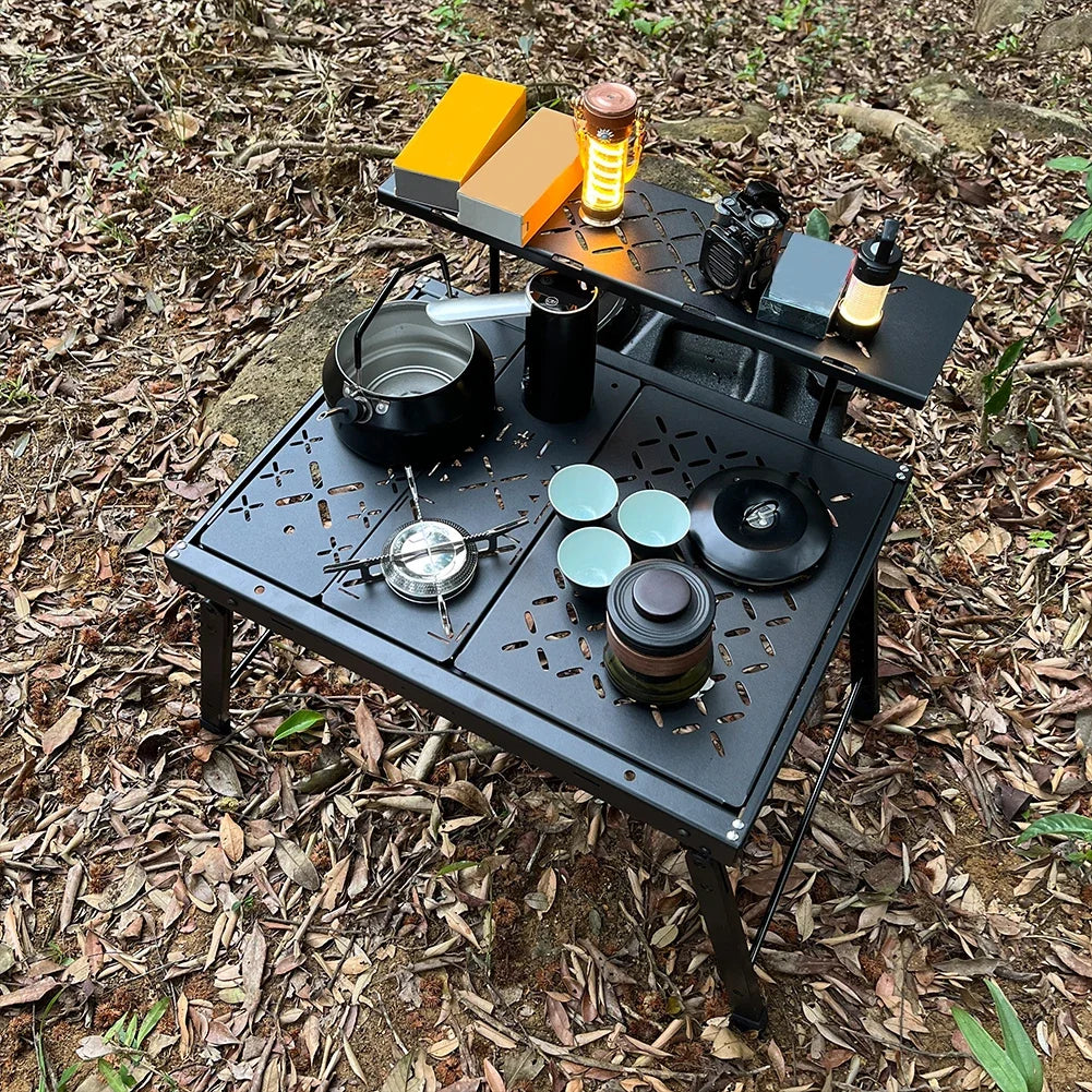 Camping-Gaskocher mit Tasche – verstellbar & leicht
