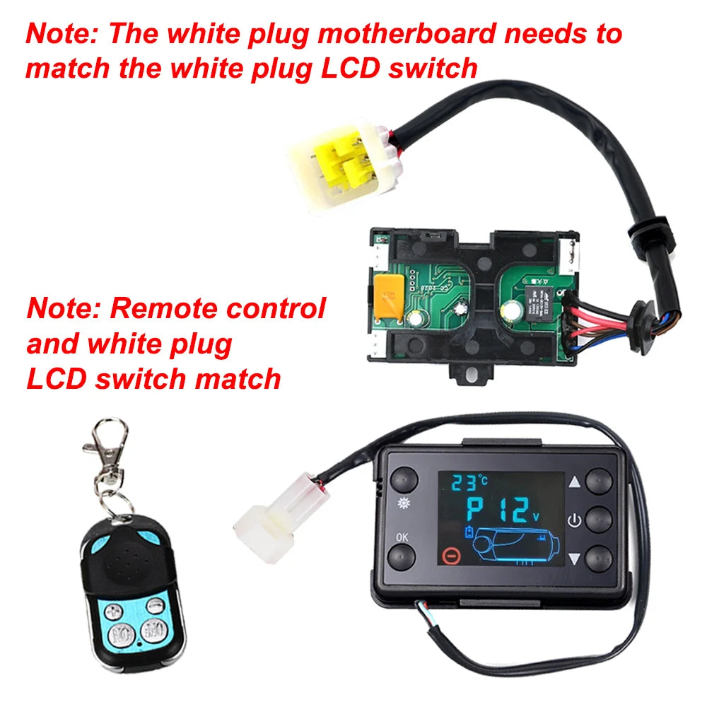 Air Diesel Heizung LCD Display Schalter Control Controller Board Motherboard Mainboard Fernbedienung 12V Für Eberspacher Webasto Diesels