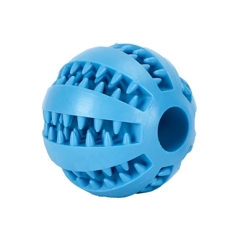 Hunde-Spielzeugball Gummi – Zahnreinigung & Leckerli