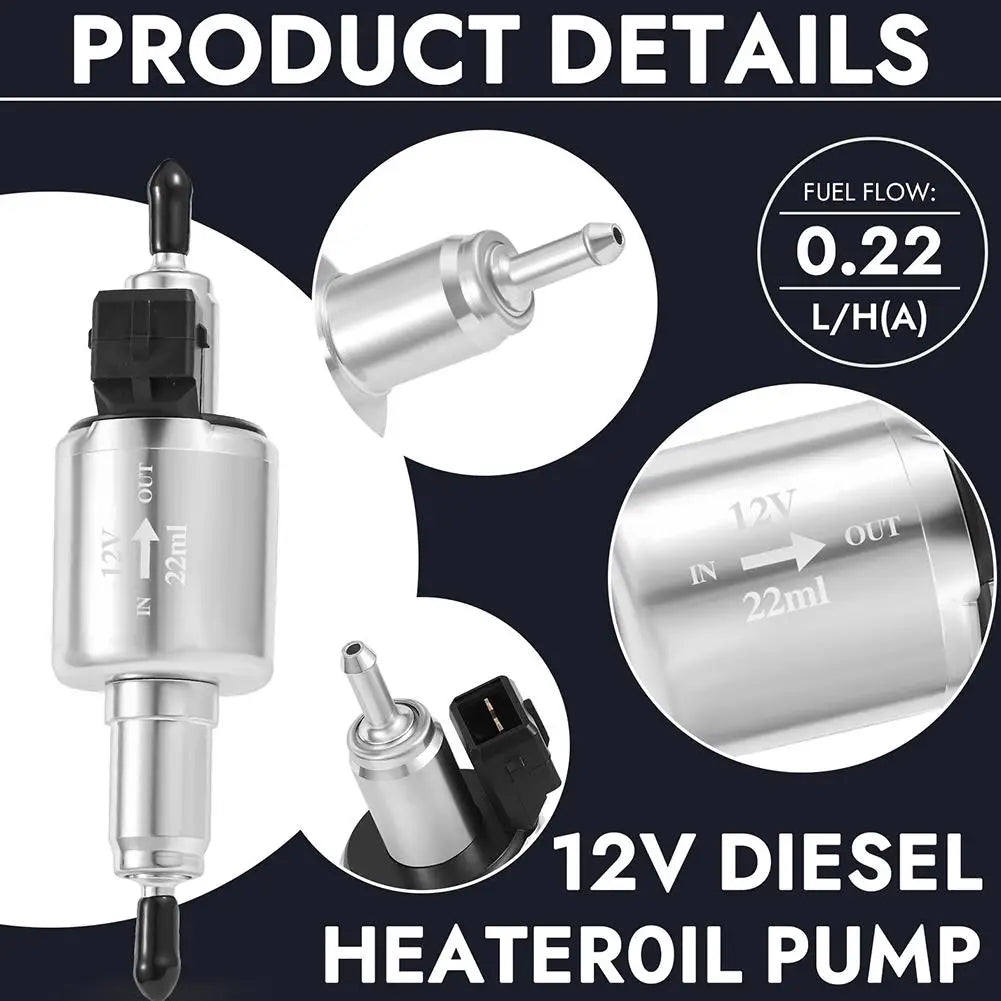 Auto Diesel Heizung Öl Kraftstoff Pumpe 12/24 V Standheizung Für Chinesische Auto Diesel Heizung 2KW 5KW 8KW