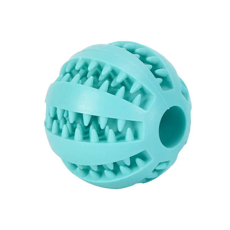 Hunde-Spielzeugball Gummi – Zahnreinigung & Leckerli