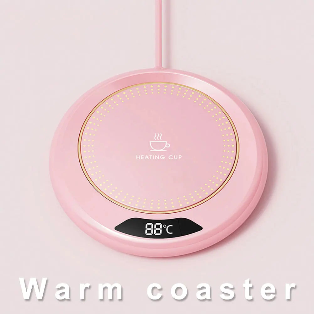 USB-Kaffeetassenwärmer mit 3 TemperatureinstellungenWärmerplatte für Kaffee, Tee & Milch – Büro & Home