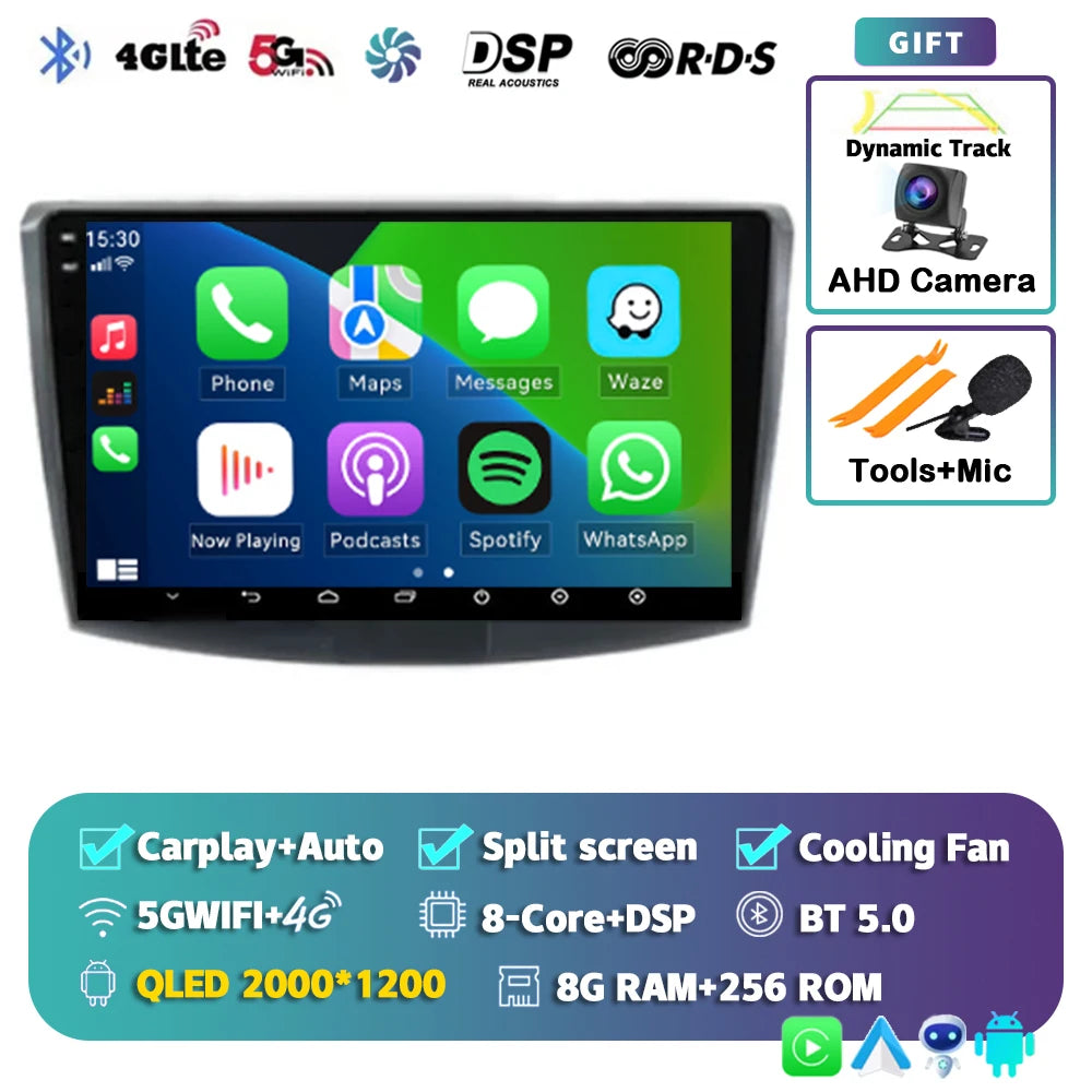 Android 15 Autoradio VW Passat B6/B7/B8 - CarPlay & DSP